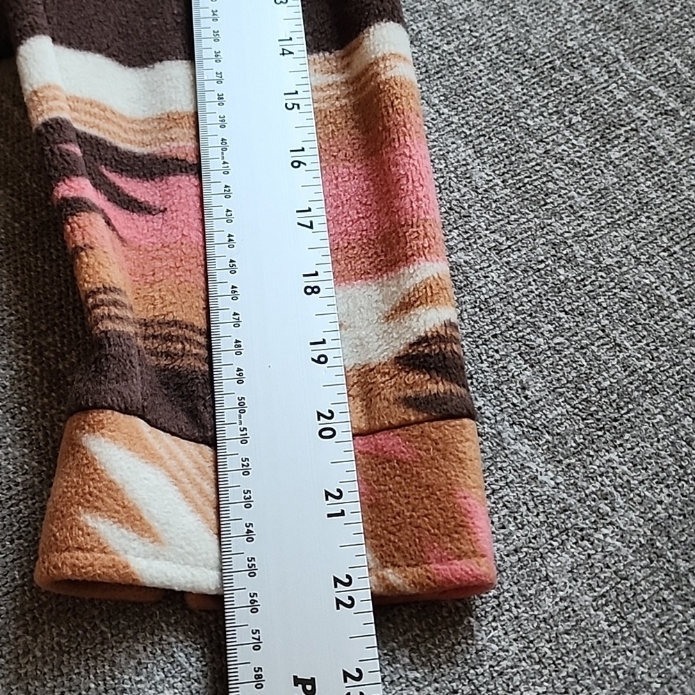 Thread & Supply Tan Brown Pink Aztec Western Jacket Shacket - Picture 9 of 10